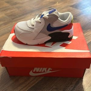 Nike Air Max Excee (TD) 7C White/Blue/Cactus/Red
